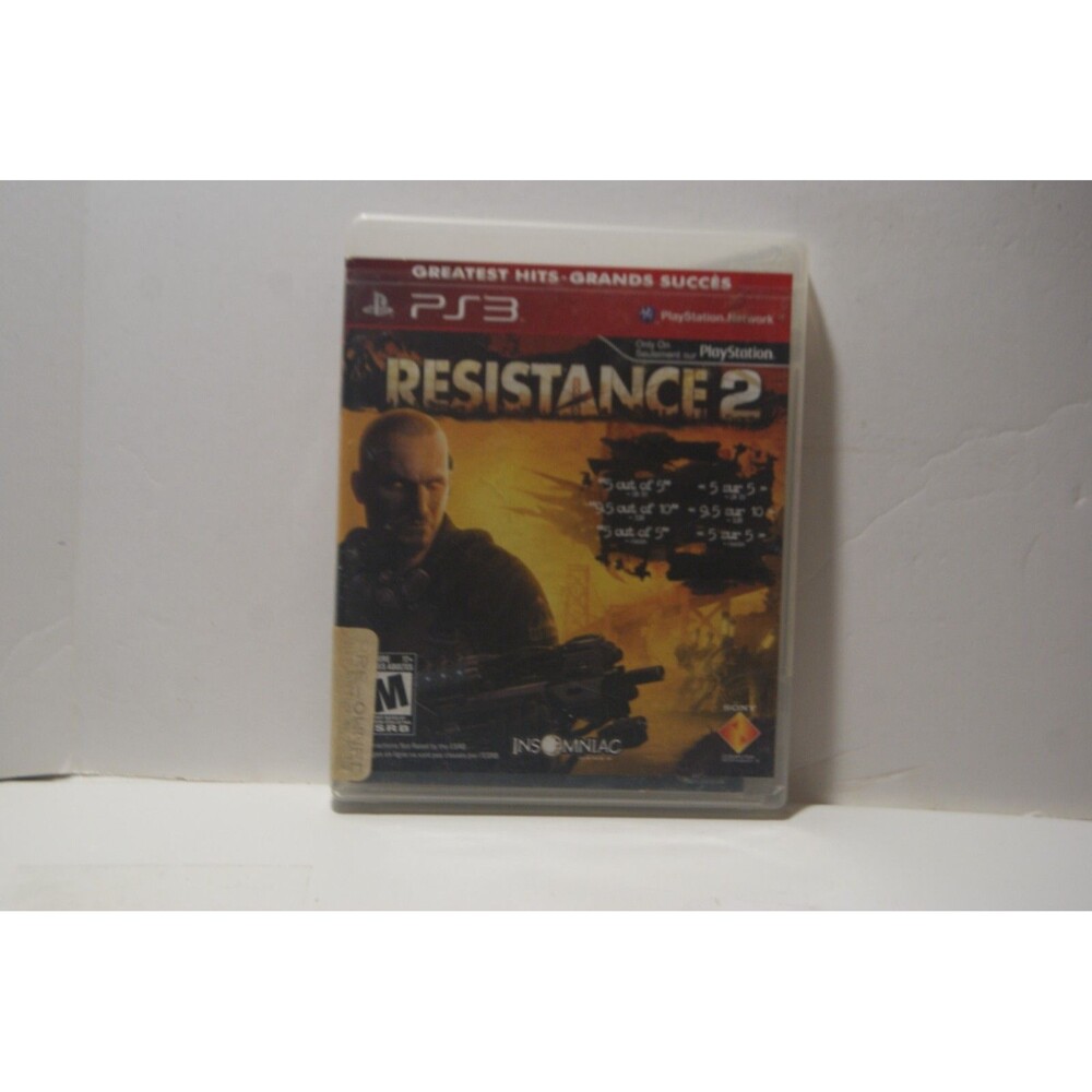 Resistance 2 (Sony PlayStation 3, 2008) PS3 CIB Complete